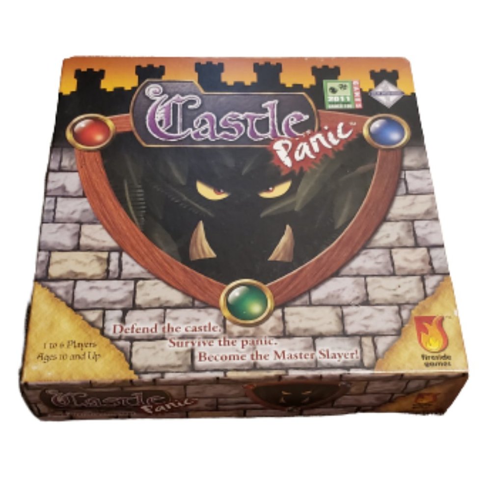 Fireside Games Castle Panic Board Game 2010 Co-op 10+ 1-6 Players Family